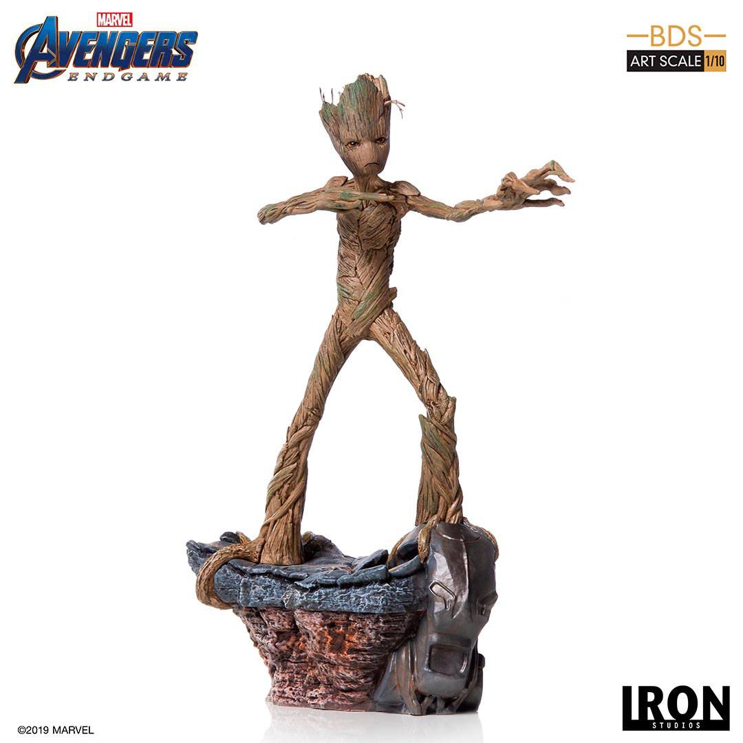 Avengers: Endgame BDS Art Scale Statue 1/10 Groot 24 cm