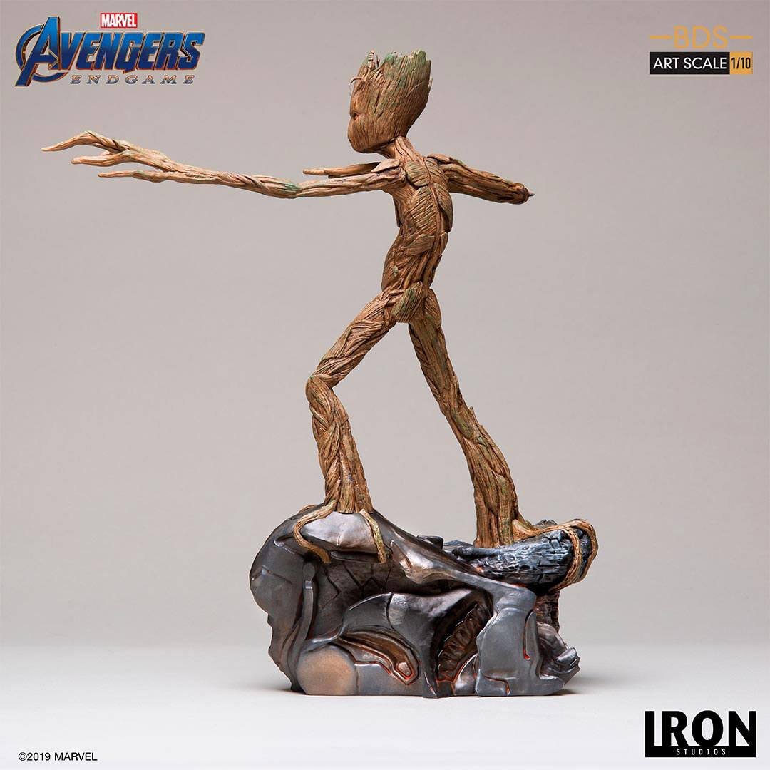 Avengers: Endgame BDS Art Scale Statue 1/10 Groot 24 cm