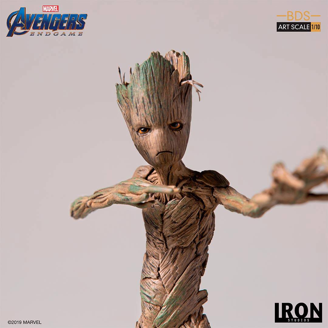 Avengers: Endgame BDS Art Scale Statue 1/10 Groot 24 cm