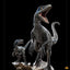 Jurassic World Dominion Deluxe Art Scale Statue 1/10 Blue and Beta 20 cm