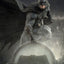 Zack Snyder's Justice League Deluxe Art Scale Statue 1/10 Batman on Batsignal 28 cm