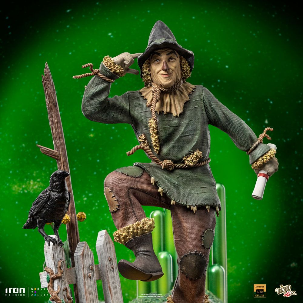 The Wizard of Oz Deluxe Art Scale Statue 1/10 Scarecrow 21 cm