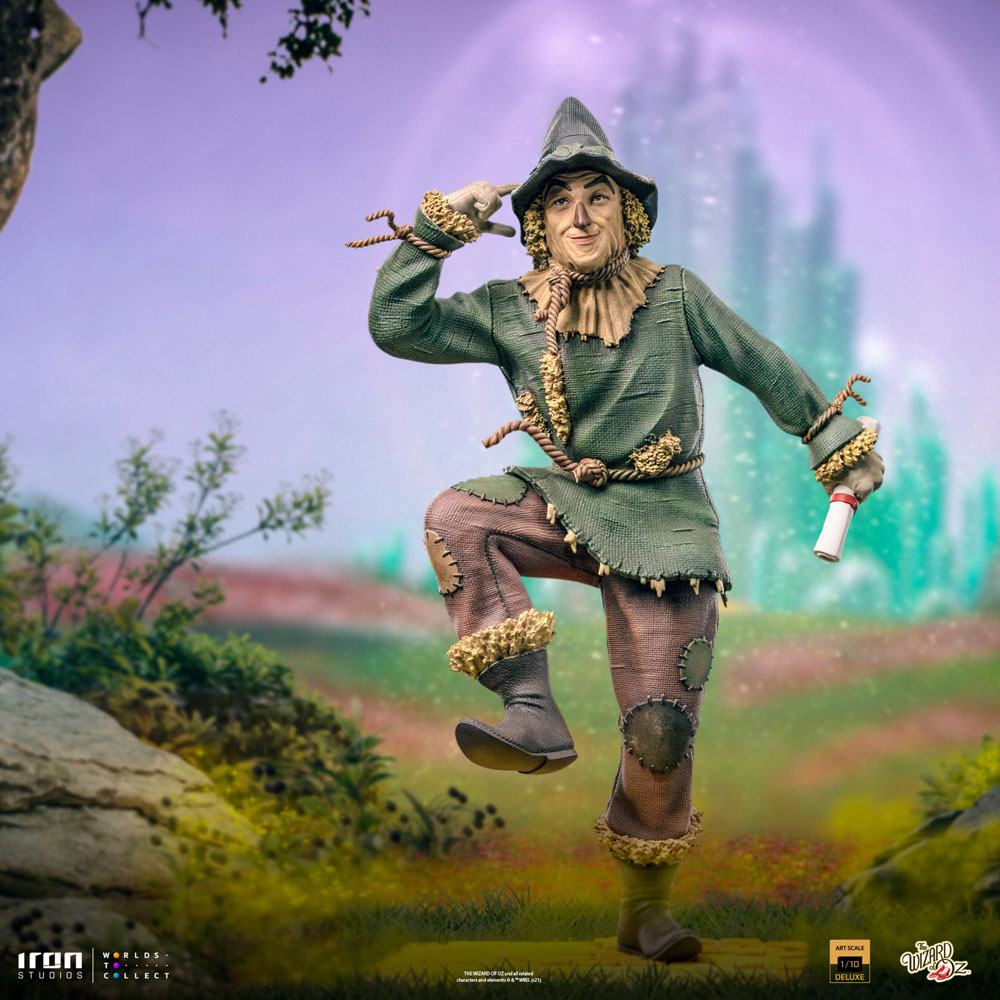 The Wizard of Oz Deluxe Art Scale Statue 1/10 Scarecrow 21 cm