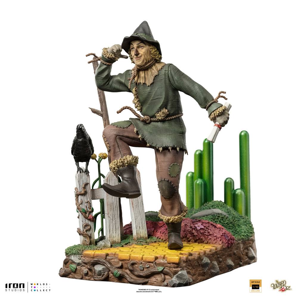 The Wizard of Oz Deluxe Art Scale Statue 1/10 Scarecrow 21 cm