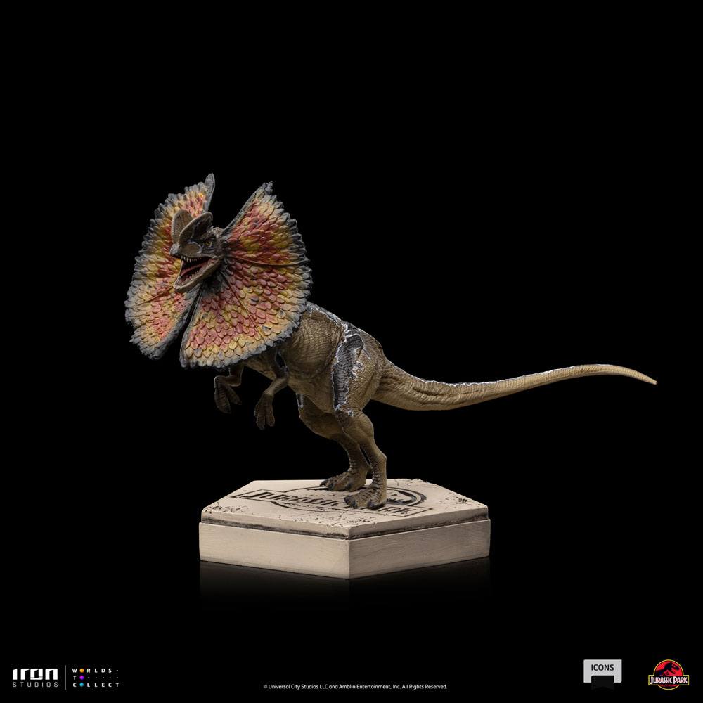 Jurassic World Icons Statue Dilophosaurus 9 cm