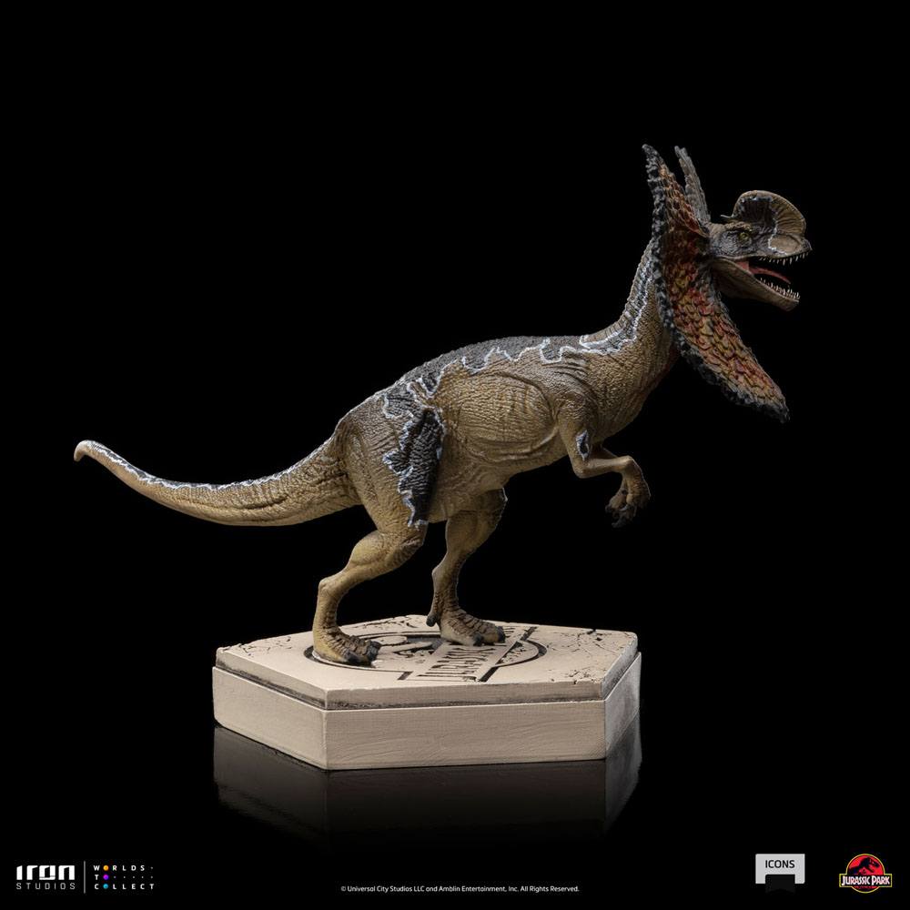 Jurassic World Icons Statue Dilophosaurus 9 cm