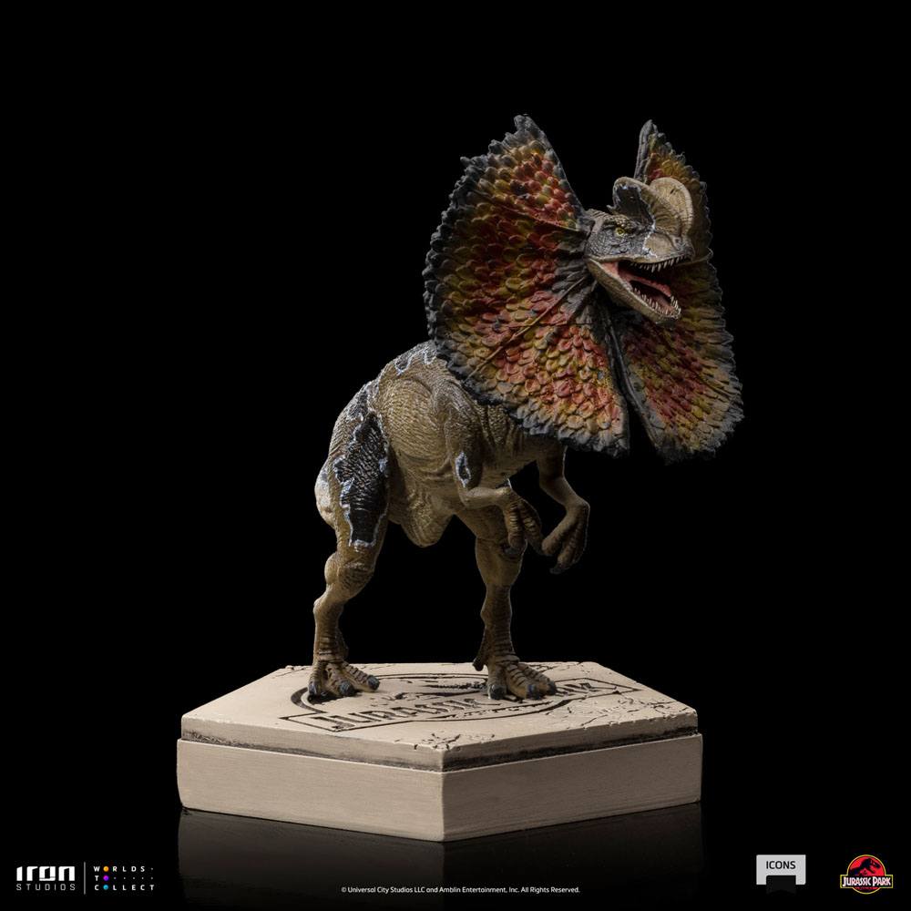 Jurassic World Icons Statue Dilophosaurus 9 cm