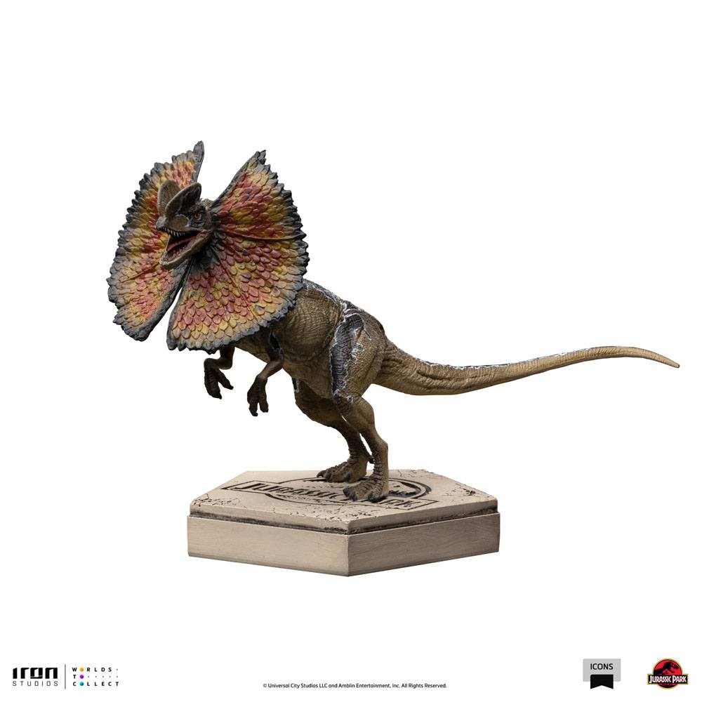 Jurassic World Icons Statue Dilophosaurus 9 cm