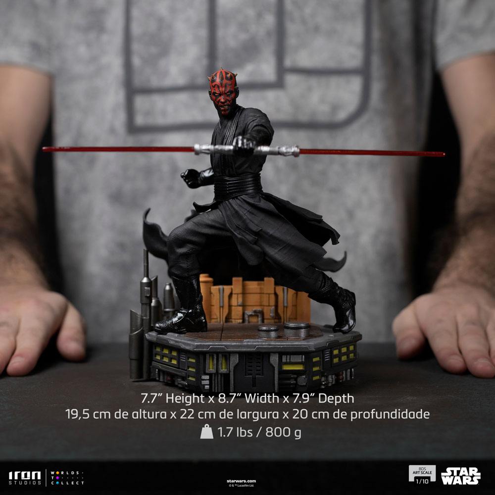 Star Wars BDS Art Scale Statue 1/10 Darth Maul 19 cm