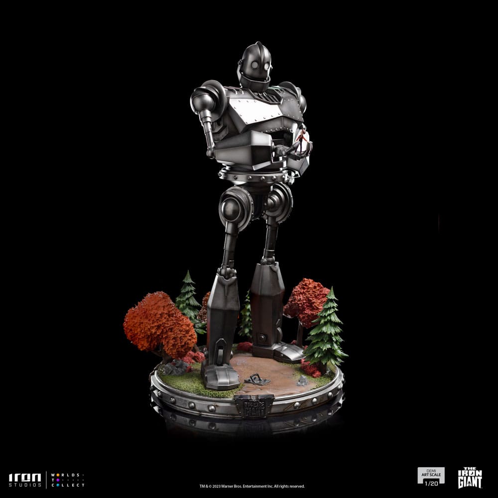 The Iron Giant Demi Art Scale Statue 1/20 Iron Giant & Hogarth Hughes 60 cm