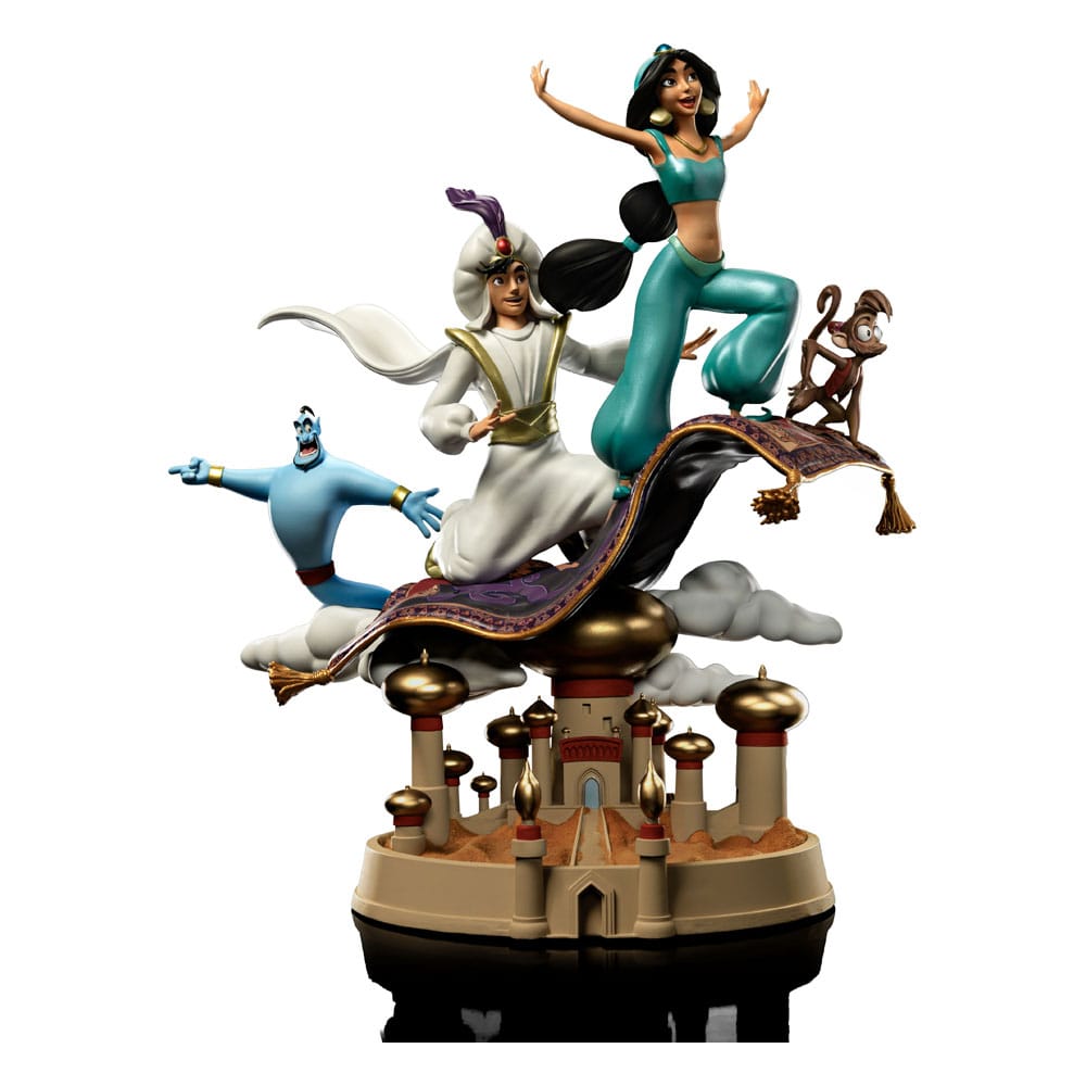 Disney Deluxe Art Scale Statue 1/10 Aladdin and Yasmine 30 cm