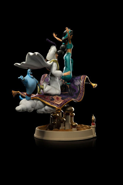 Disney Deluxe Art Scale Statue 1/10 Aladdin and Yasmine 30 cm