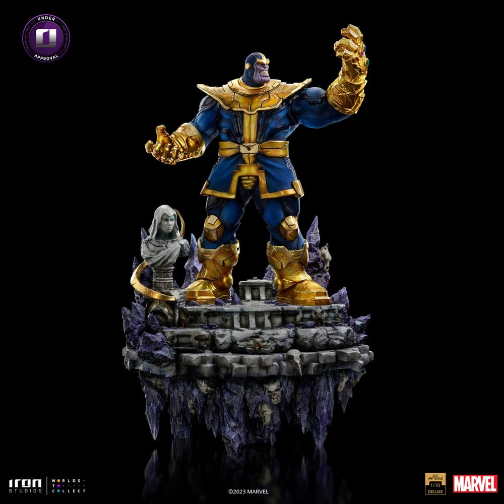 Marvel Deluxe BDS Art Scale Statue 1/10 Thanos Infinity Gaunlet Diorama 42 cm