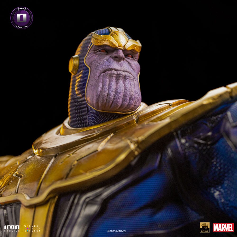 Marvel Deluxe BDS Art Scale Statue 1/10 Thanos Infinity Gaunlet Diorama 42 cm