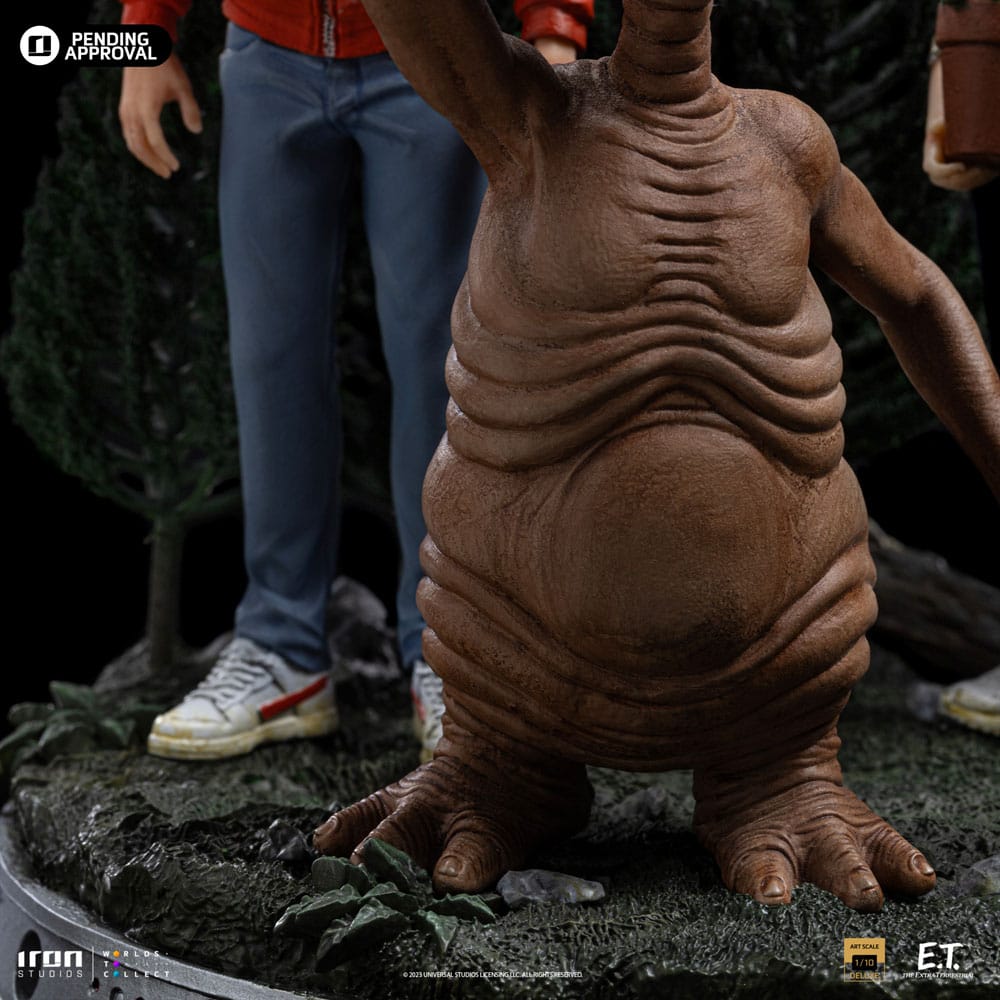 E.T. The Extra-Terrestrial Deluxe Art Scale Statue 1/10 E.T., Elliot and Gertie 19 cm