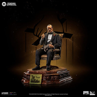 The Godfather Scale Statue 1/10 Don Vito Corelione 19 cm