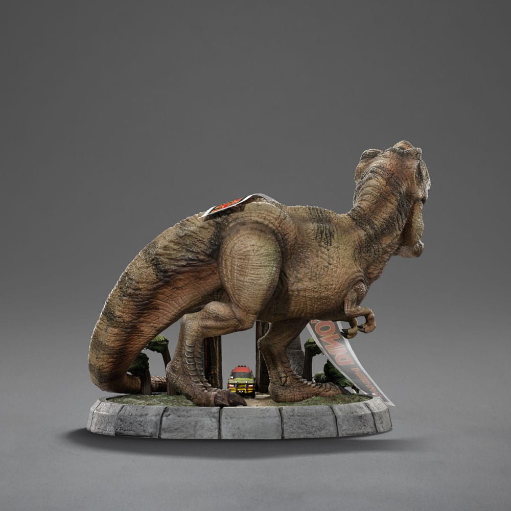 Jurassic Park  Mini Co. PVC Figure T-Rex Illusion Deluxe 15 cm