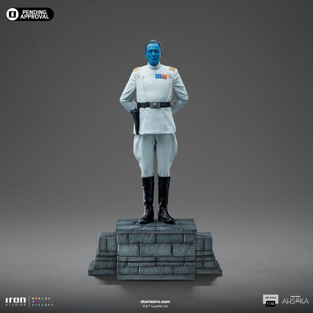 Star Wars Ahsoka Art Scale Statue 1/10 Grand Admiral Thrawn 25 cm