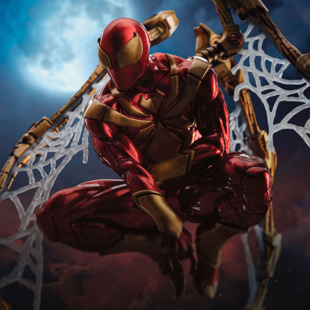 Marvel Art Scale Deluxe Statue 1/10 Spider-man Iron Armor Comics (CCXP Exclusive 2024) 24 cm