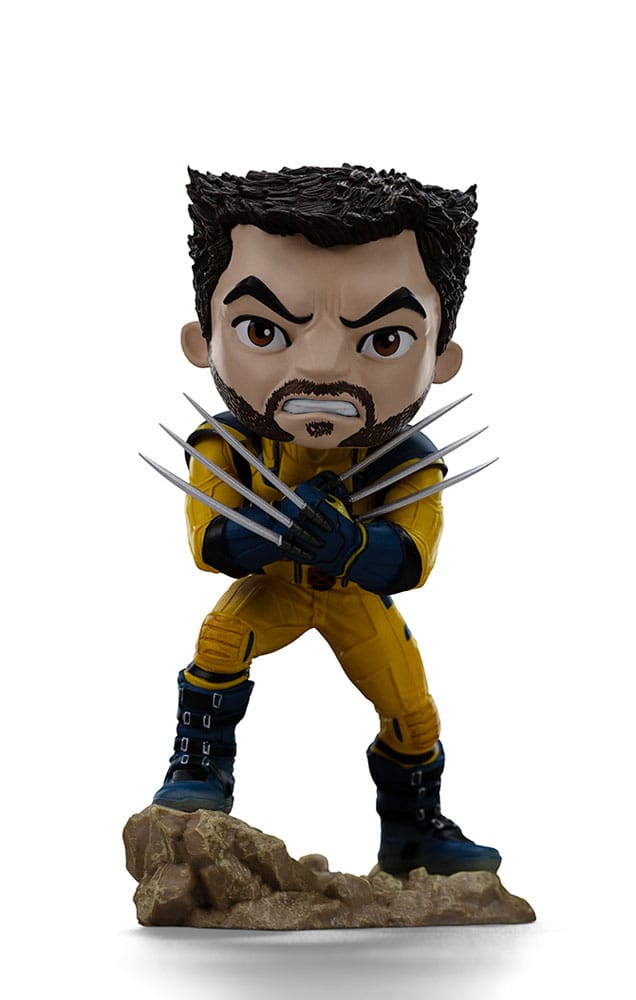 Deadpool &amp; Wolverine Mini Co. PVC Figure Deadpool and Wolverine set Unmasked 14 cm