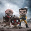 Deadpool &amp; Wolverine Mini Co. PVC Figure Deadpool and Wolverine set Unmasked 14 cm