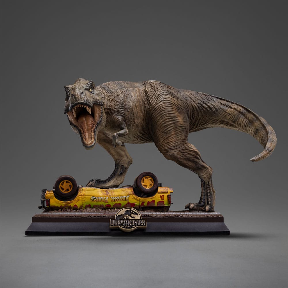 Jurassic Park Icons Statue T-Rex Attack 15 cm