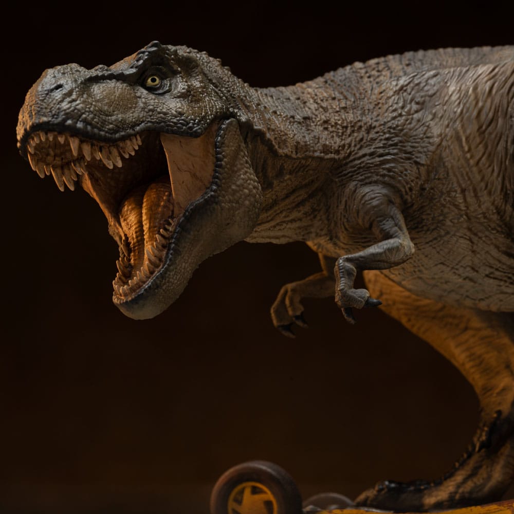 Jurassic Park Icons Statue T-Rex Attack 15 cm