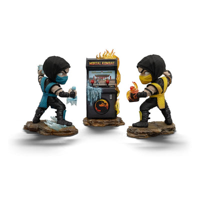 Mortal Kombat Mini Co. PVC Figures Scorpion vs. Subzero Arcade Set 15 cm - Damaged packaging