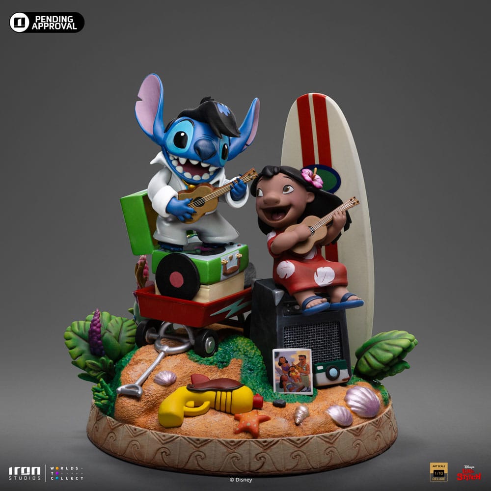 Lilo & Stitch Deluxe Art Scale Statue 1/10 Lilo & Stitch 20 cm