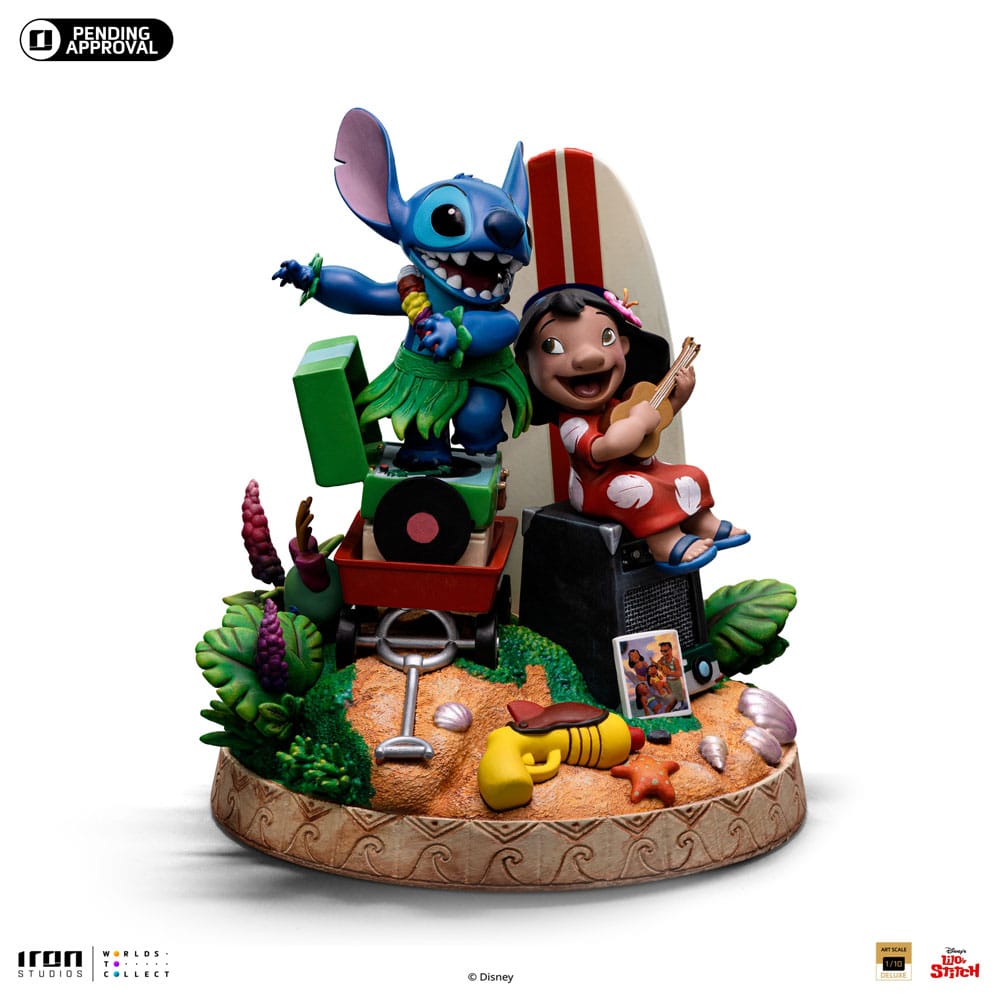 Lilo & Stitch Deluxe Art Scale Statue 1/10 Lilo & Stitch 20 cm