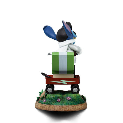 Lilo &amp; Stitch Art Scale Statue 1/10 Stitch King of Rock 17 cm