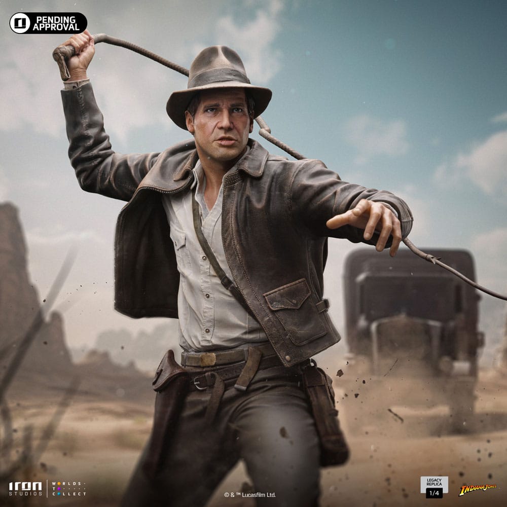 Indiana Jones Legacy Replica Statue 1/4 Indiana Jones 61 cm - Damaged packaging