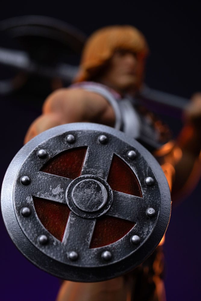 Masters of the Universe Art Scale Statue 1/10 He-Man Battle Armor Version heo Exclusive 23 cm    - Damaged packaging