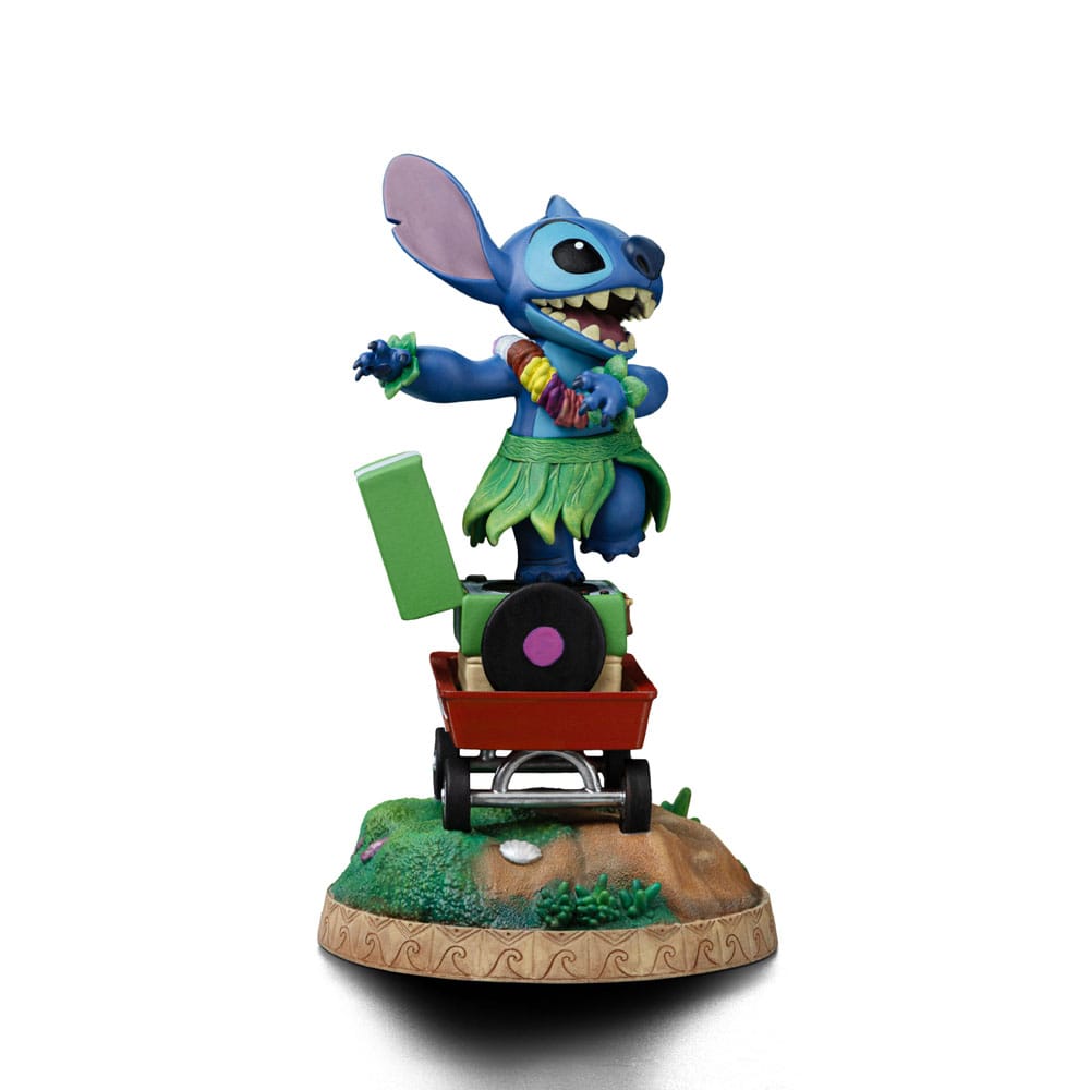 Lilo &amp; Stitch Art Scale Statue 1/10 Stitch Hula 17 cm