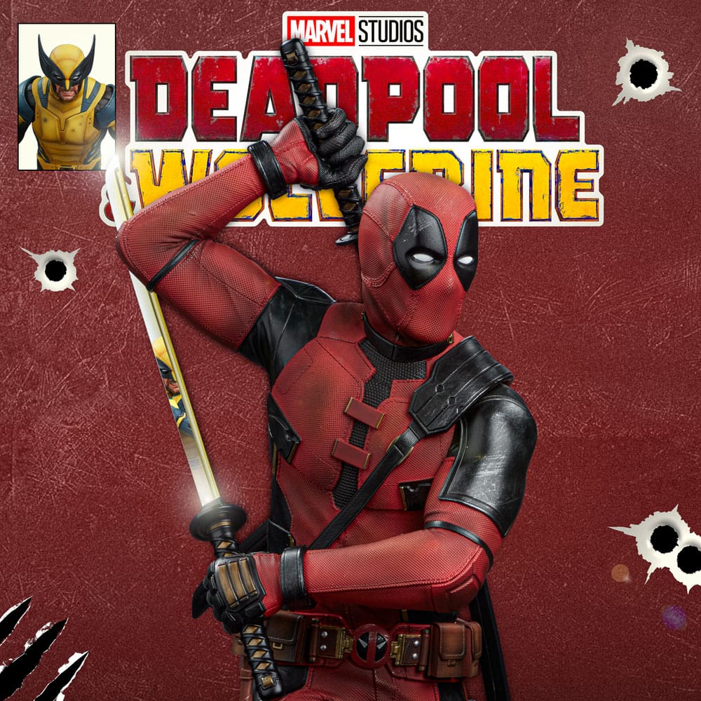 Deadpool 3 Legacy Replica Statue 1/4 Deadpool 58 cm  - Severely damaged packaging