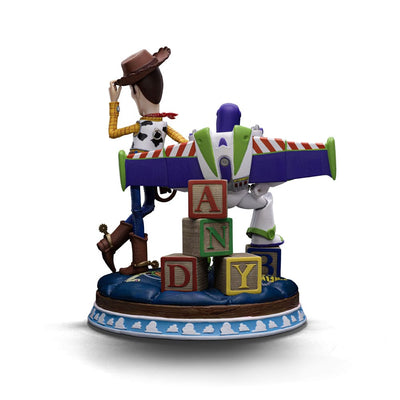 Toy Story Deluxe Art Scale Statue 1/10 Buzz & Woody 38 cm