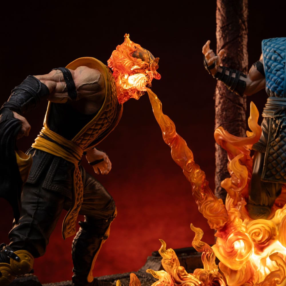 Mortal Kombat Deluxe Art Scale Statue 1/10 Scorpion Fatality 27 cm