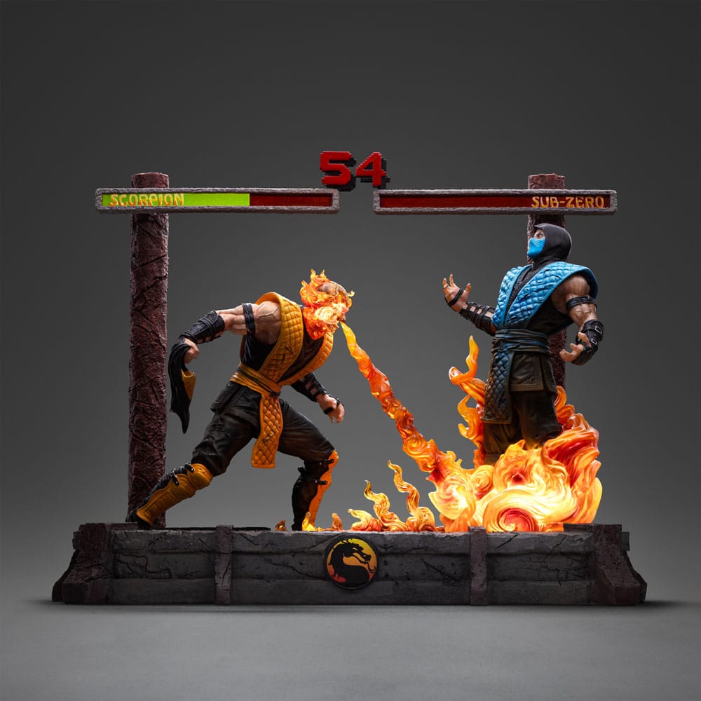 Mortal Kombat Deluxe Art Scale Statue 1/10 Scorpion Fatality 27 cm