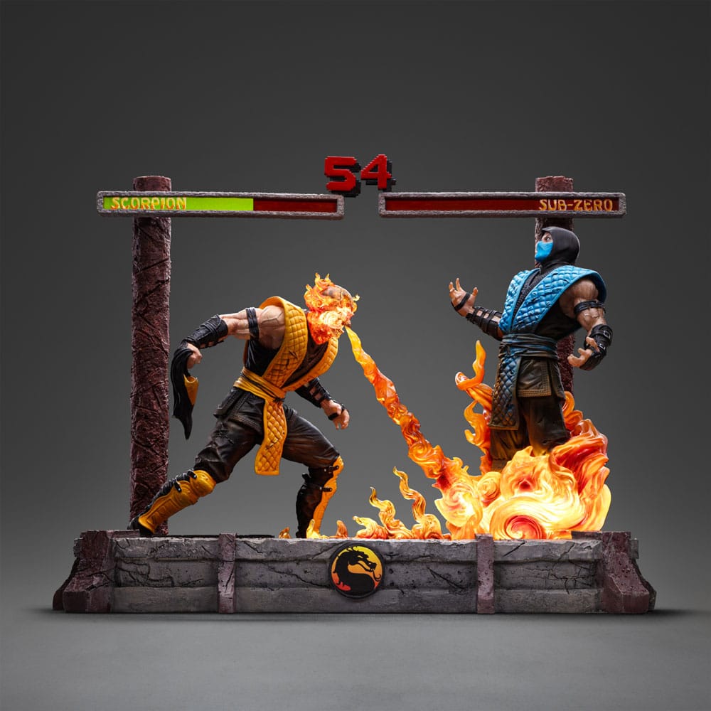 Mortal Kombat Deluxe Art Scale Statue 1/10 Scorpion Fatality 27 cm