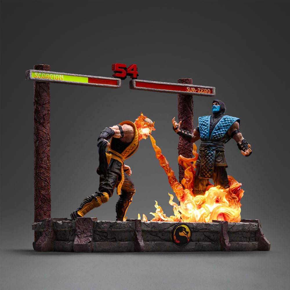 Mortal Kombat Deluxe Art Scale Statue 1/10 Scorpion Fatality 27 cm