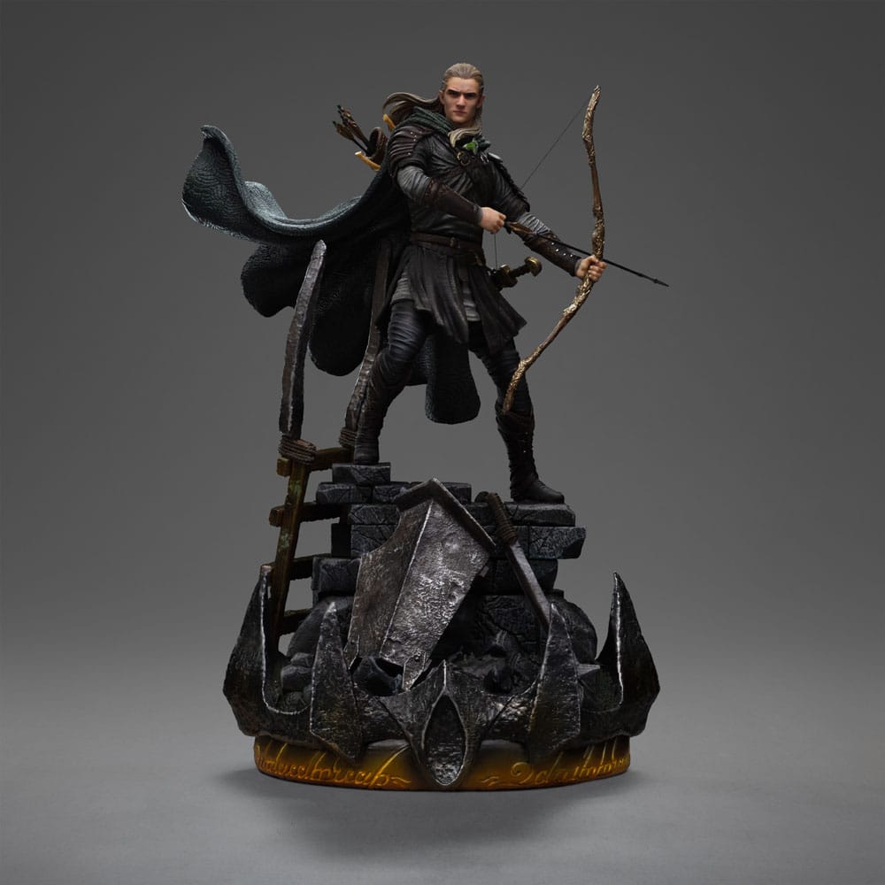 The Lord of the Rings Art Scale Statue 1/10 Legolas Unleashed 29 cm