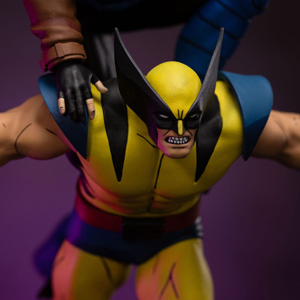 Marvel Deluxe Art Scale Statue 1/10 X-Men´97 Gambit & Wolverine 29 cm