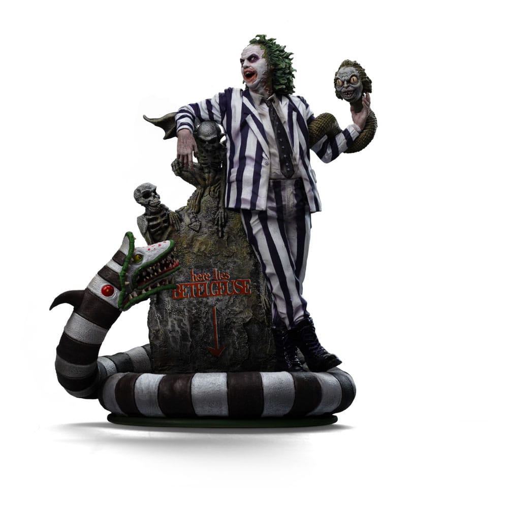 Beetlejuice Art Scale Statue 1/10 Beetlejuice 19 cm      - Damaged packaging