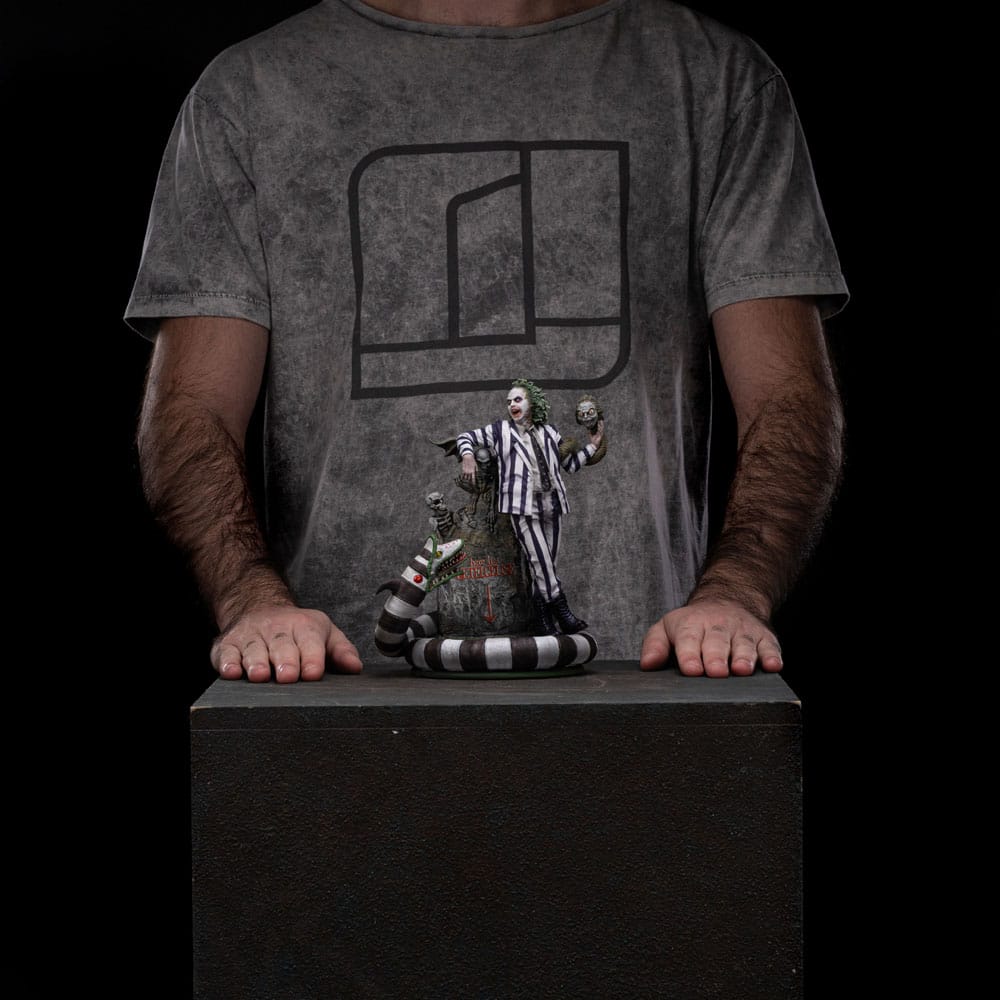 Beetlejuice Art Scale Statue 1/10 Beetlejuice 19 cm      - Damaged packaging