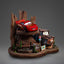 Cars Deluxe Art Scale Statue 1/10 Lightning Mcqueen &amp; Tow Mater 31 cm