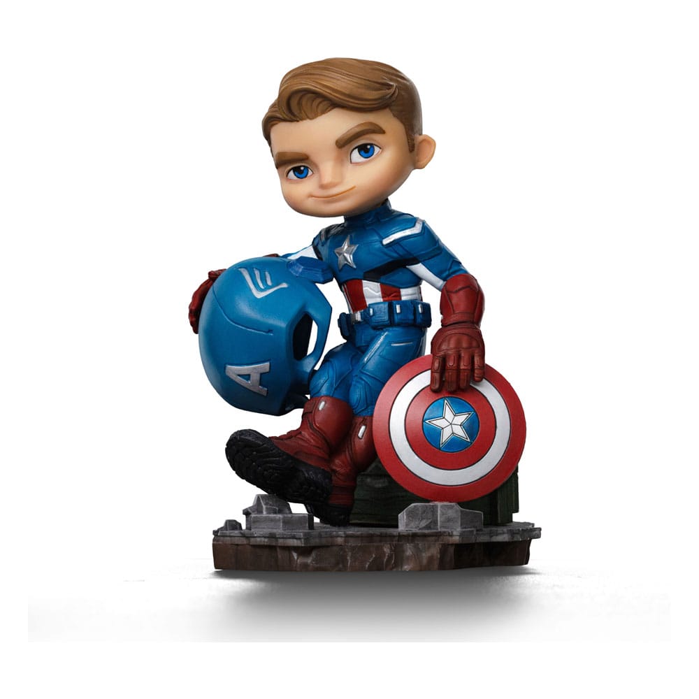Avengers Infinity Saga Mini Co. PVC Figure Captain America 14 cm - Damaged packaging
