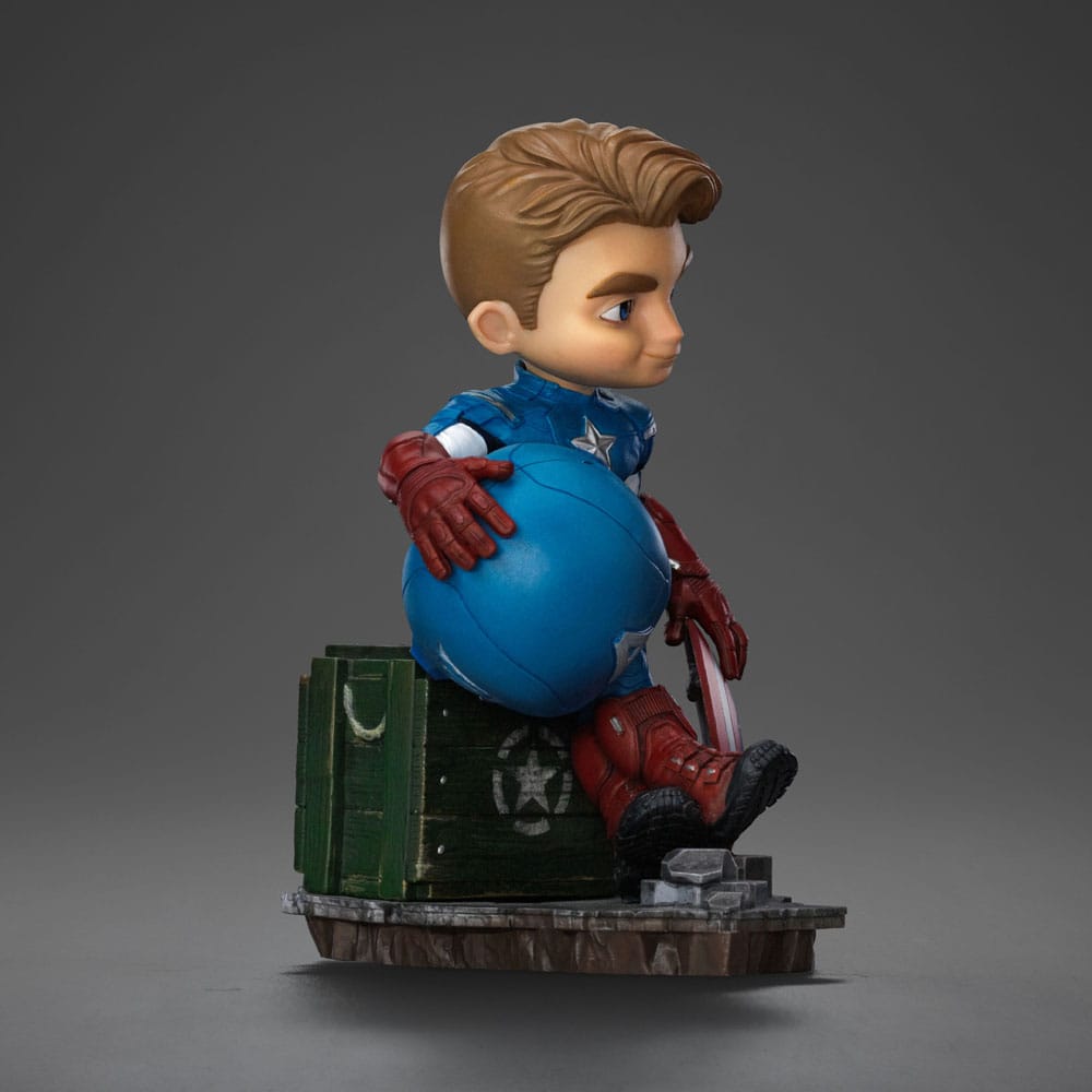 Avengers Infinity Saga Mini Co. PVC Figure Captain America 14 cm - Damaged packaging