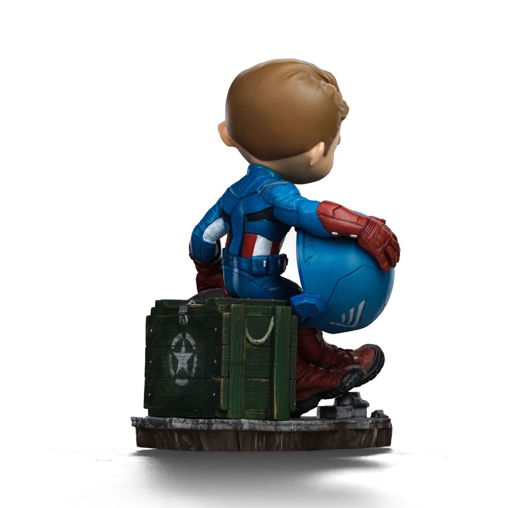 Avengers Infinity Saga Mini Co. PVC Figure Captain America 14 cm - Damaged packaging