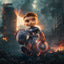 Avengers Infinity Saga Mini Co. PVC Figure Captain America 14 cm - Damaged packaging