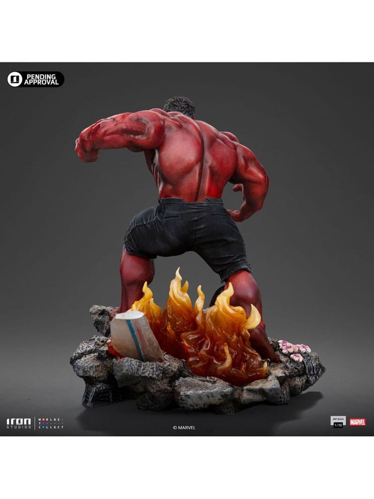 Marvel Art Scale Statue 1/10 Red Hulk 23 cm